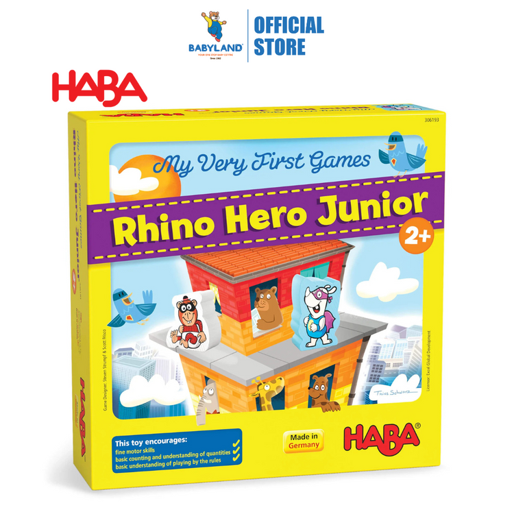 Haba My Very First Games - Rhino Hero Junior (2Y+)