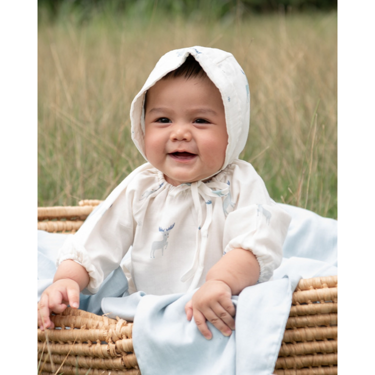 Saeson Classic Bubble Romper Set 100% Tencel