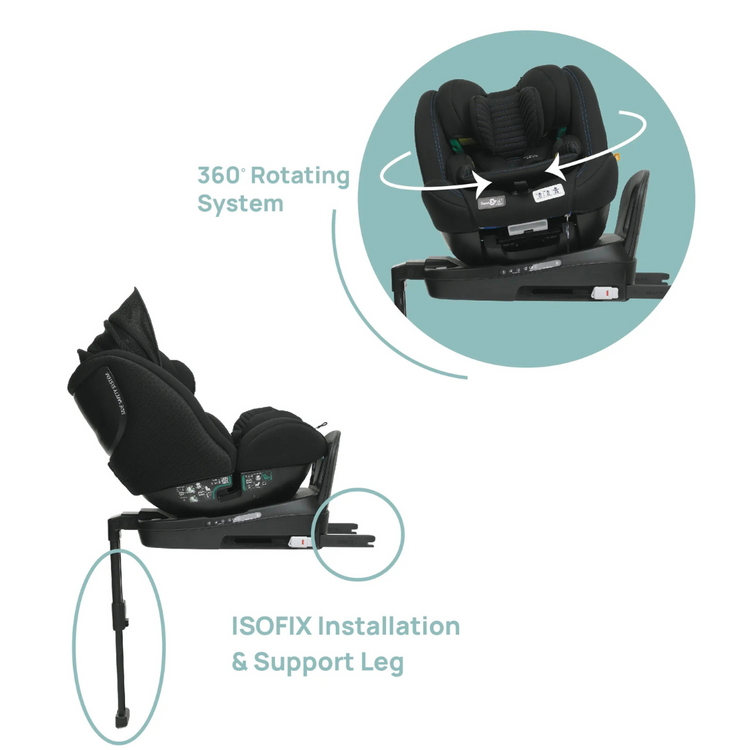 Chicco Seat3Fit i-Size Air Zip & Wash Car Seat (40-125cm)