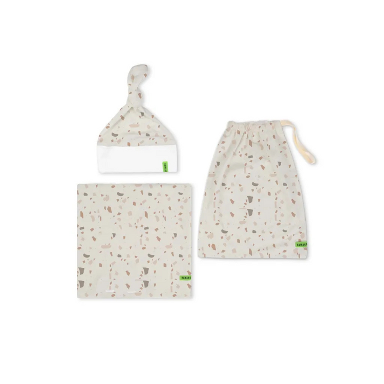 Hamako Tencel Blanket Set Dreamscape Mosaic