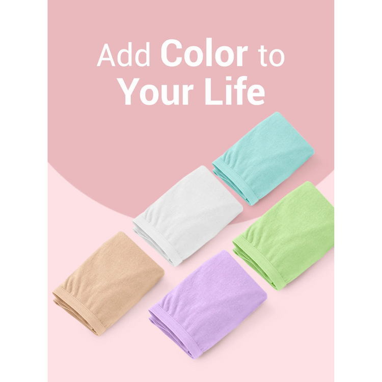 Bmama Full Cotton Disposable Panties 4White 1 Color 3XL Set