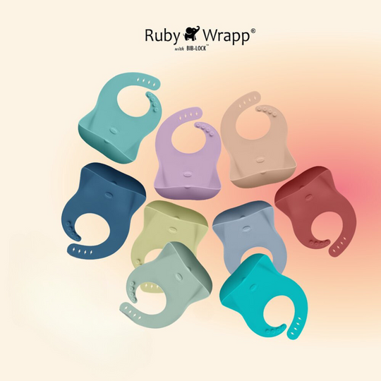 Abiie Ruby Wrapp Silicone Bibs