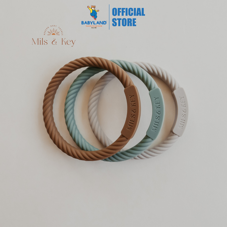 Mils and Key Bracelet Teether (3m+)