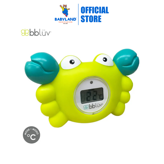 bbluv Krab 3-in-1 Thermometer & Bath Toy