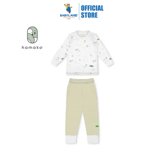 Hamako Tencel Kids Long Set Farmyard