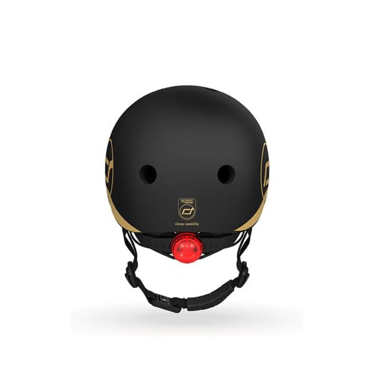Scoot And Ride Helmet Size XXS-S (Gold Black) (45 – 51cm)