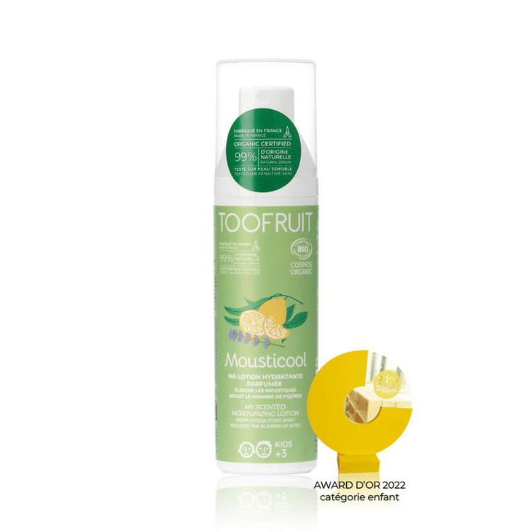 TooFruit Mousticool Scented Moisturizing Mosquito Repellant Lotion 100ml (3Y+)