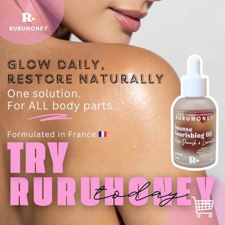 RuruHoney Intense Nourishing Oil 30ml (KKM Notified, 100% Natural)
