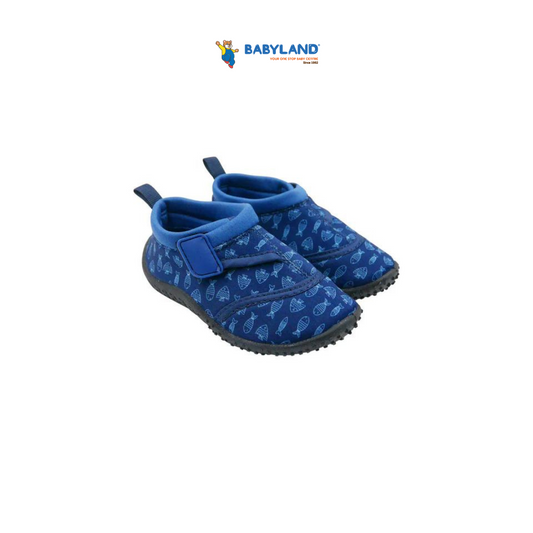 Cheekaaboo Toddler's Aqua Beach Shoes - Navy Blue