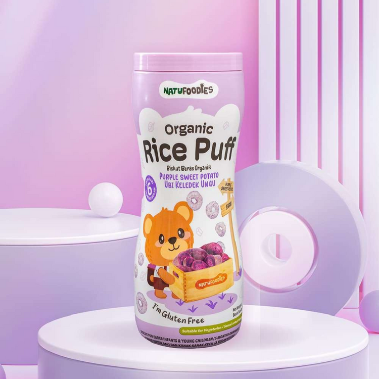 Natufoodies Organic Rice Puffs (6m+) (8m+)