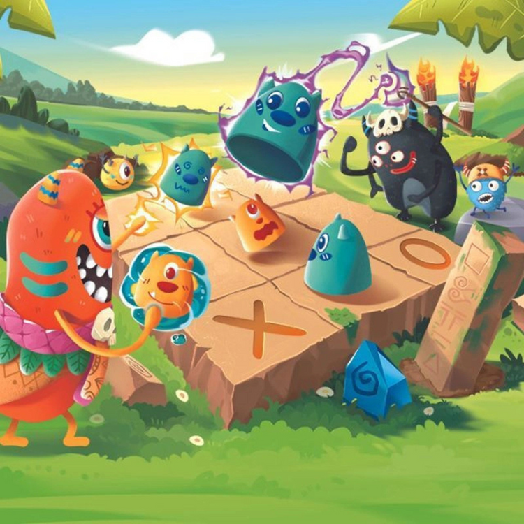Hape 1109 Monster Tic-Tac-Toe (5Y+)