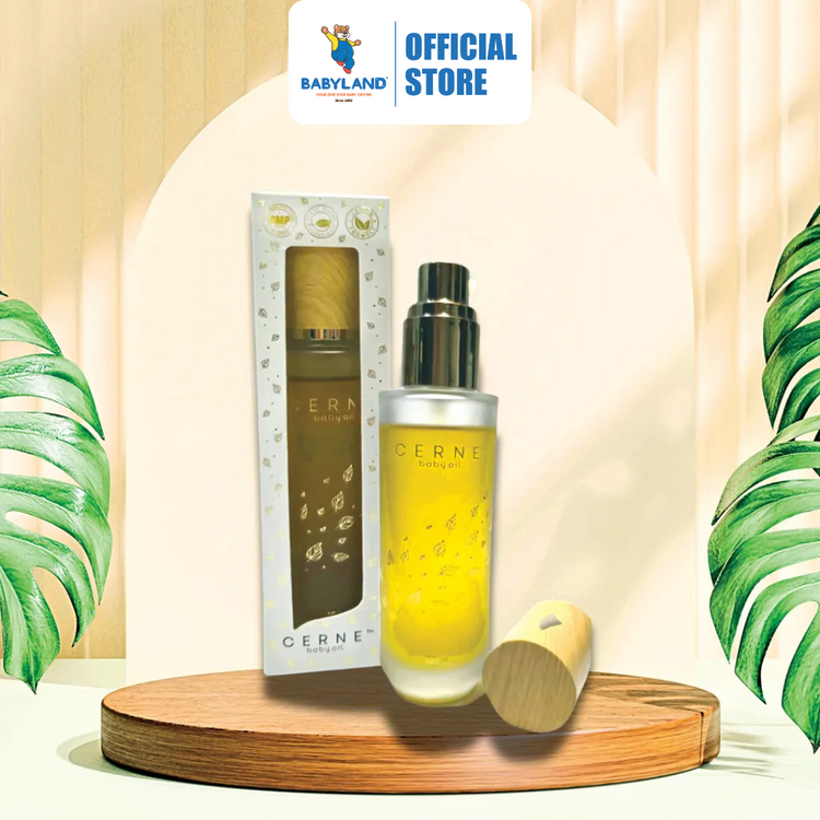 Cerne Baby Oil Natural Plant-based Safe (10ml/100ml)