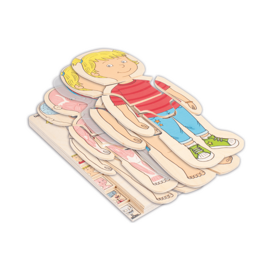 Beleduc 5 in 1 Body Puzzle (Girl) (4Y+)