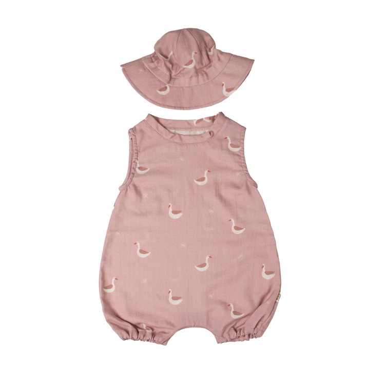 Saeson Basic Jumpsuit Set 100% Tencel