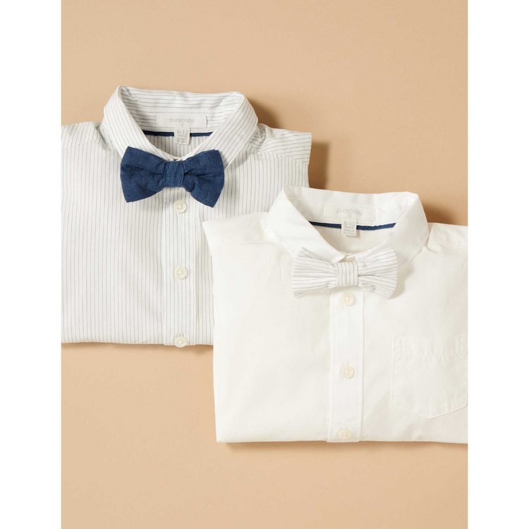 Purebaby Organic Classic Shirt - Vanilla