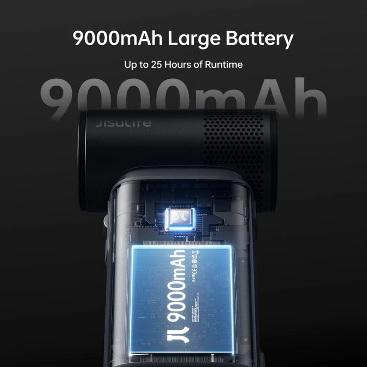 JisuLife Handheld Fan Ultra2 5 In 1 (9000mAh) 2025 Latest Model