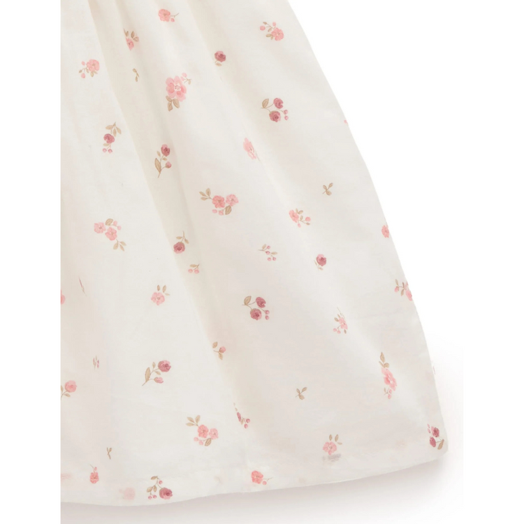 Purebaby Organic Rosebud Print Dress
