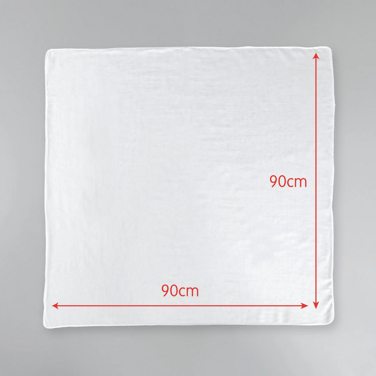 Suzuran Baby Gauze Large Bath Towel (2pcs)