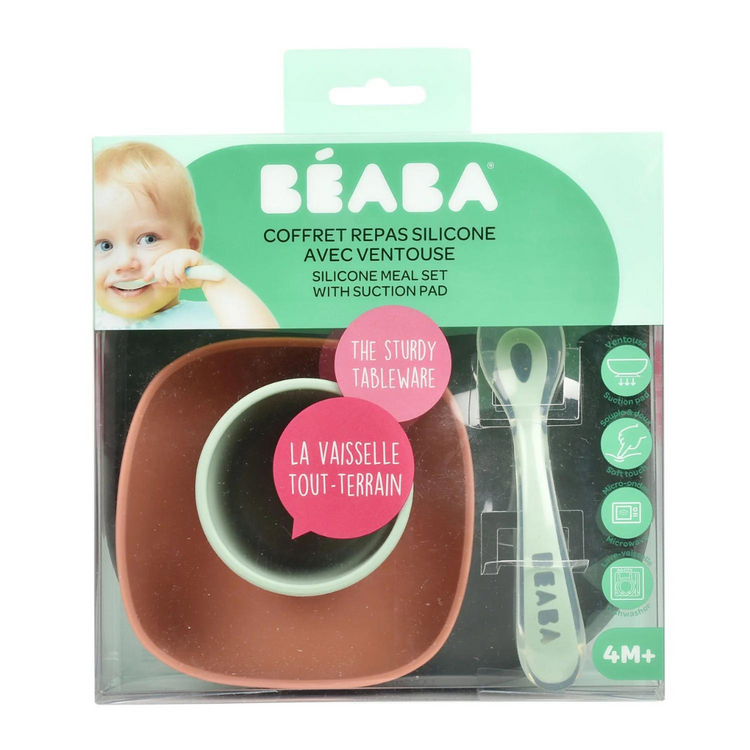 Beaba Silicone Suction Meal Set