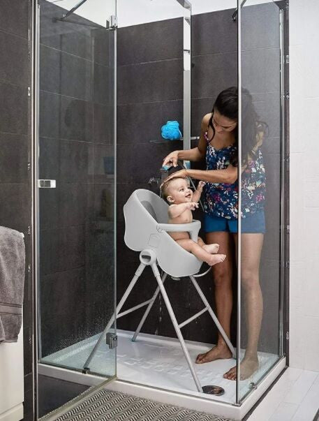 Chicco Bubble Nest Bath Tub Cool Grey