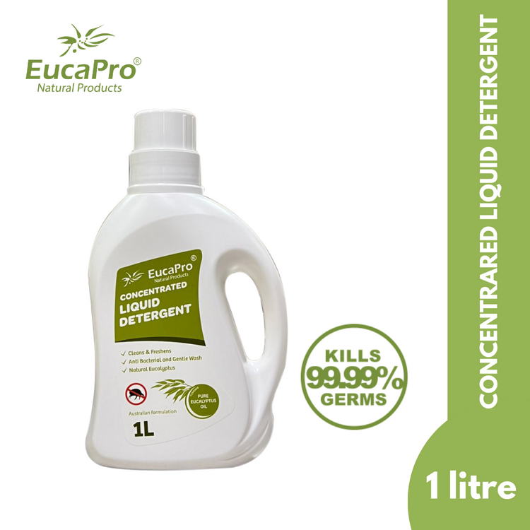 Eucapro Antibacterial Eucalyptus Concentrated Liquid Detergent (1Liter)