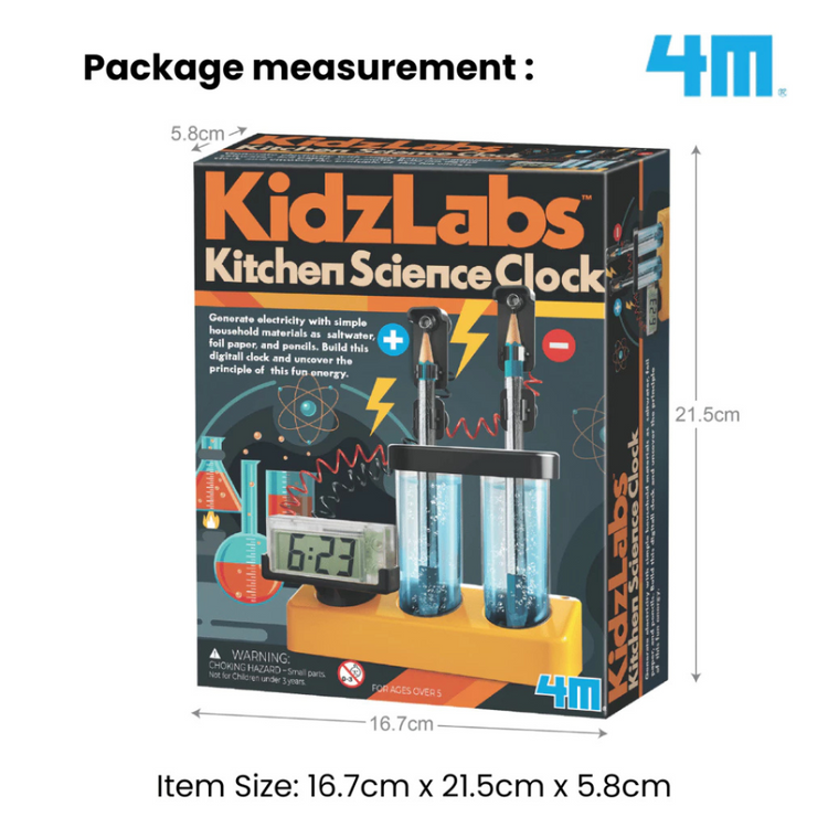 4M KidzLabs - Kitchen Science Clock (5Y+)