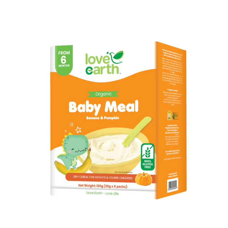 Love Earth Organic Baby Meal 120g (6 Sachet)