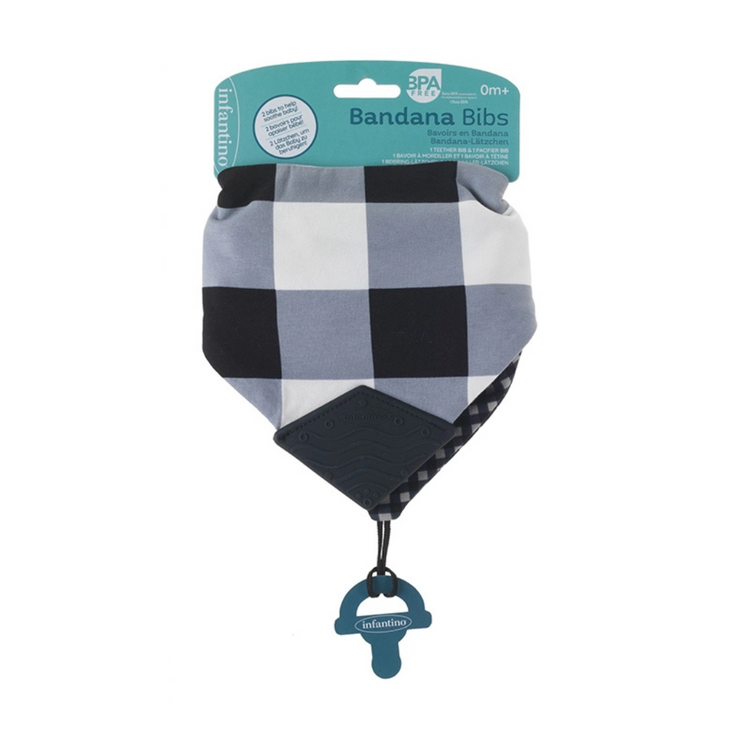 Infantino 316795 Bandana Bibs - 2 Pcs
