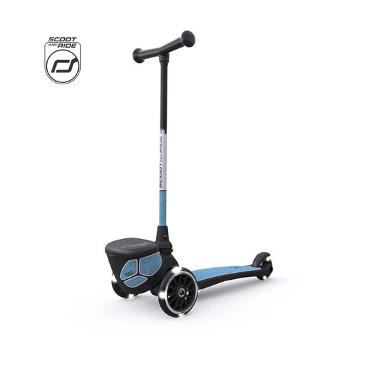 Scoot & Ride Highway Kick 2 Lifestyle - Reflective Steel (2y+)
