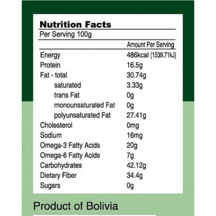 Radiant Organic Chia Seeds 200g