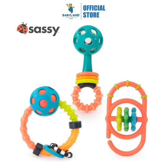 Sassy My First Rattles Newborn Gift Set (0+ months)