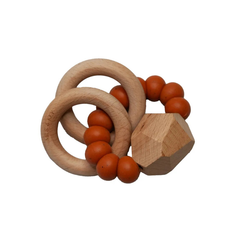 Mils and Key Noah Teething Rattle (3m+)