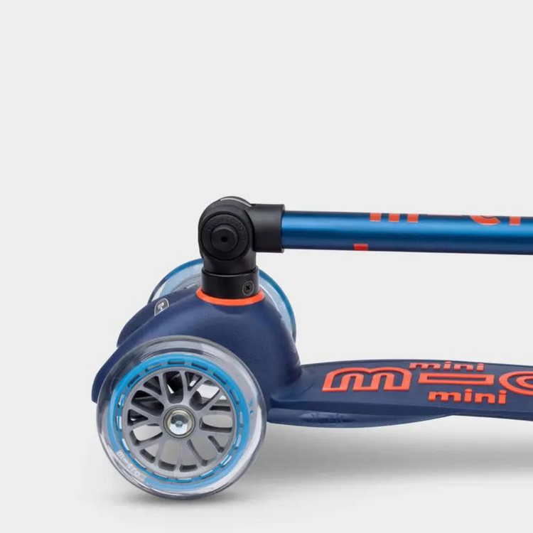 Micro Mini Deluxe Foldable Scooter-Navy Blue (2-5yrs)
