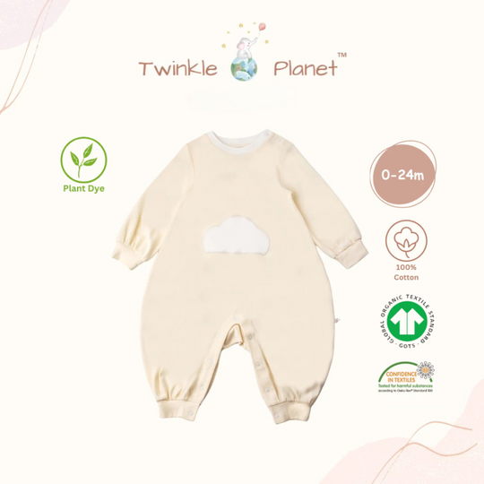 Twinkle Planet Organic Tubby Plant Dye Baggy Onepiece