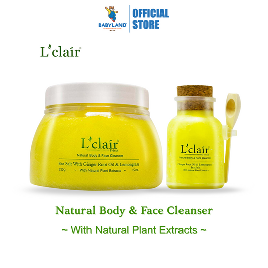 Lclair Sea Salf With Ginger Root Oil & Lemongrass