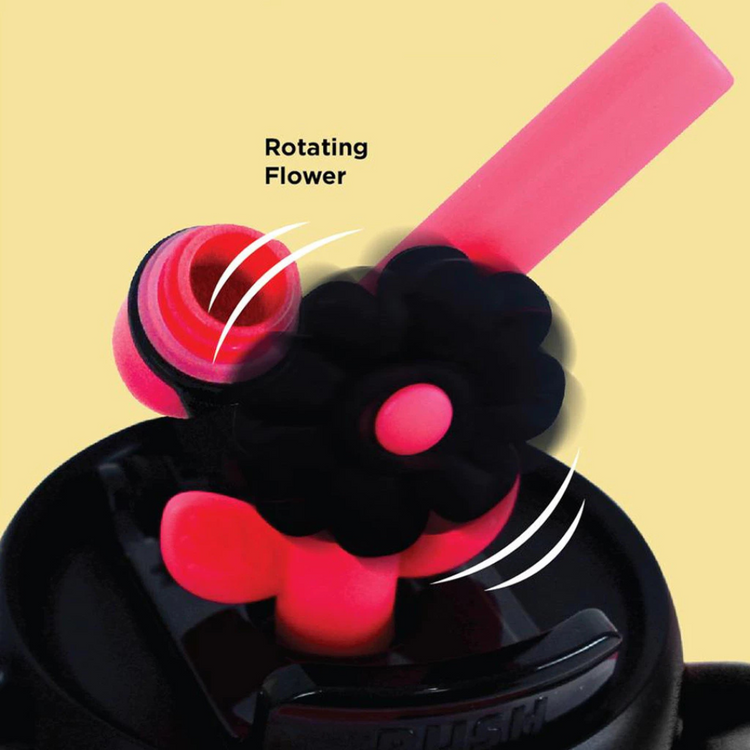 Cocosmile 8311 Flower Twirling Cup with Handle 1000ml - Black