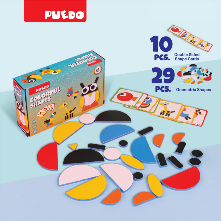 Puedo Colorful Shapes (3Y+)