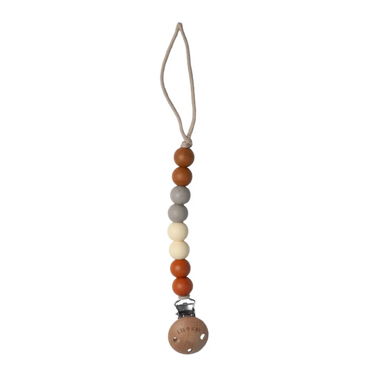 Mils and Key Jude Pacifier Clips - Multiple Color (0m+)