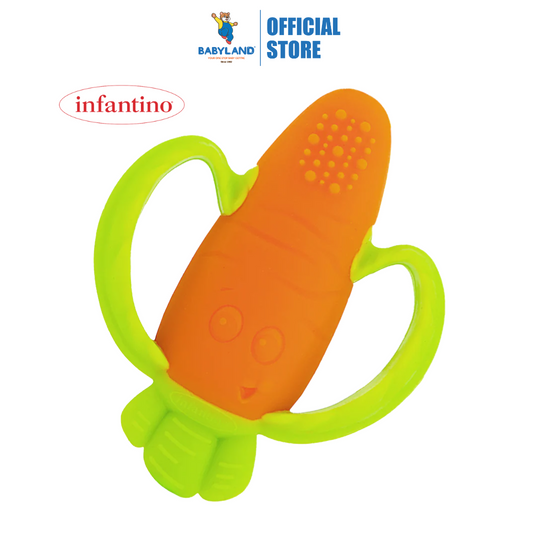 Infantino Textured Carrot Teether (0m+)
