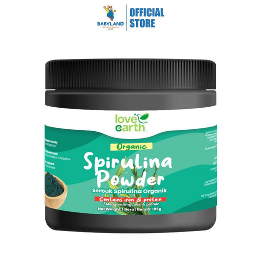 Love Earth Organic Spirulina Powder 185g