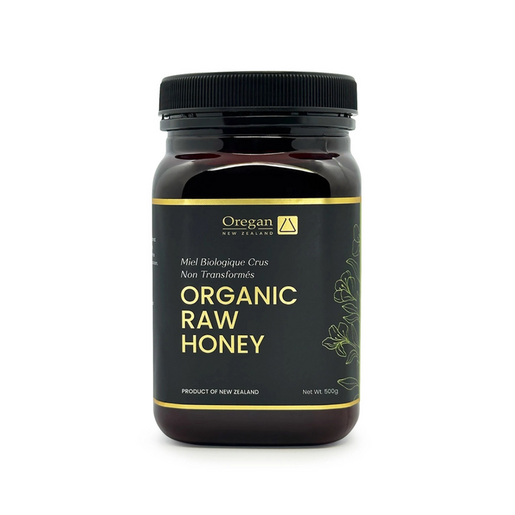 Oregan Organic Raw Honey 500g