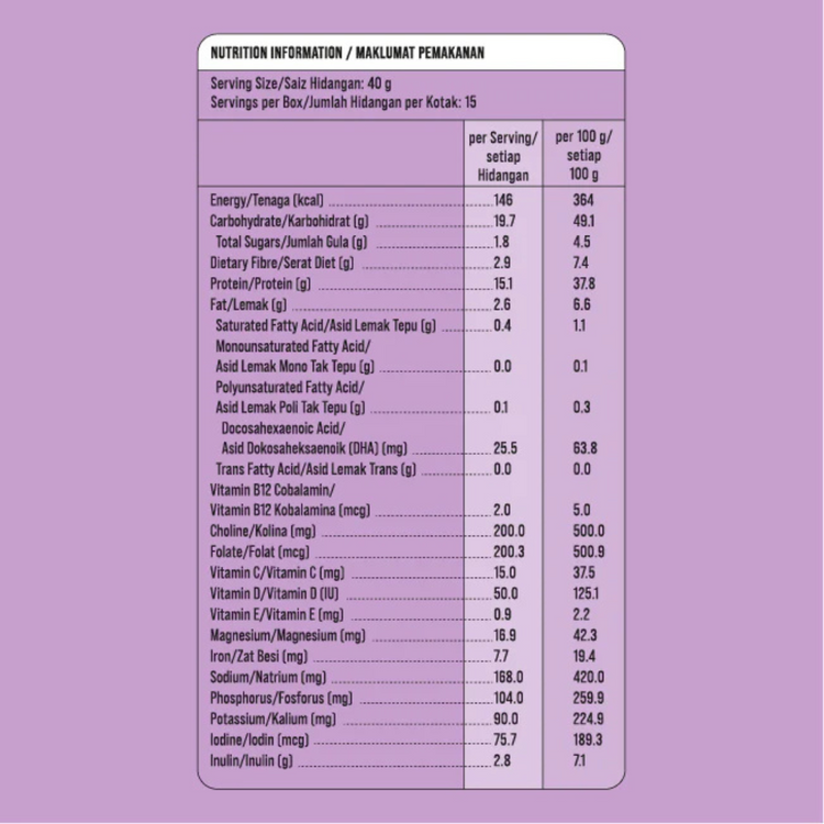 BloomWell Prenatal Plant Protein Shake with DHA, Vitamins & Minerals