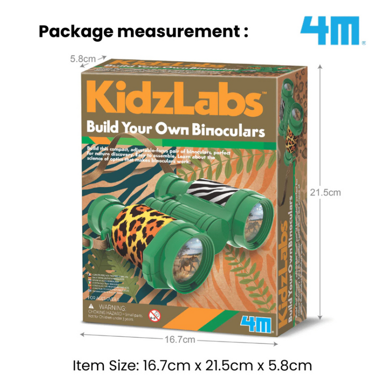 4M KidzLabs - Build Your Own Binoculars (5Y+)