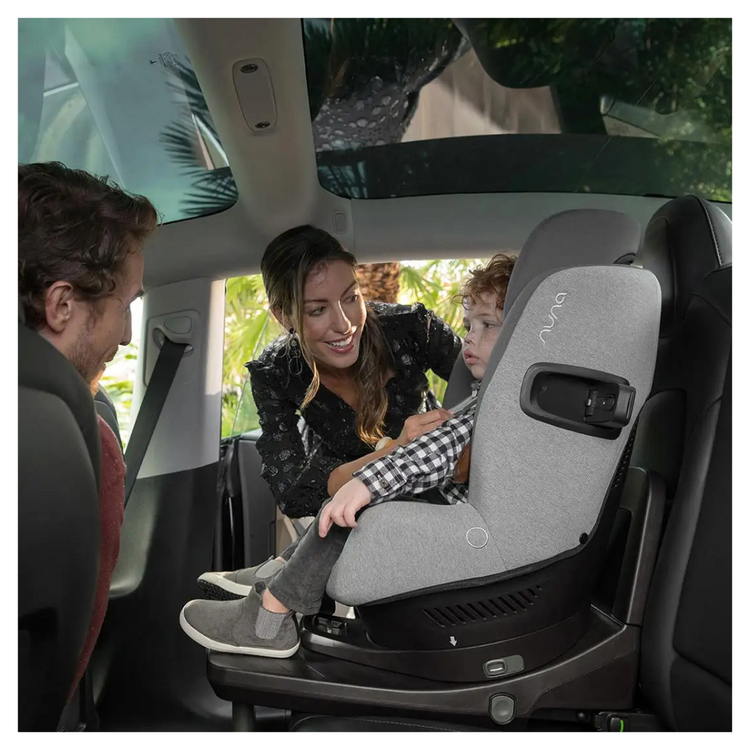 Nuna PRYM i-Size Car Seat - Caviar | Newborn to 18kg (approximately 4 years old)