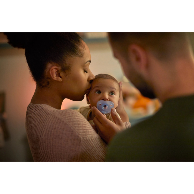 Philips Avent Curved Soothie (0-6m) (2pcs)