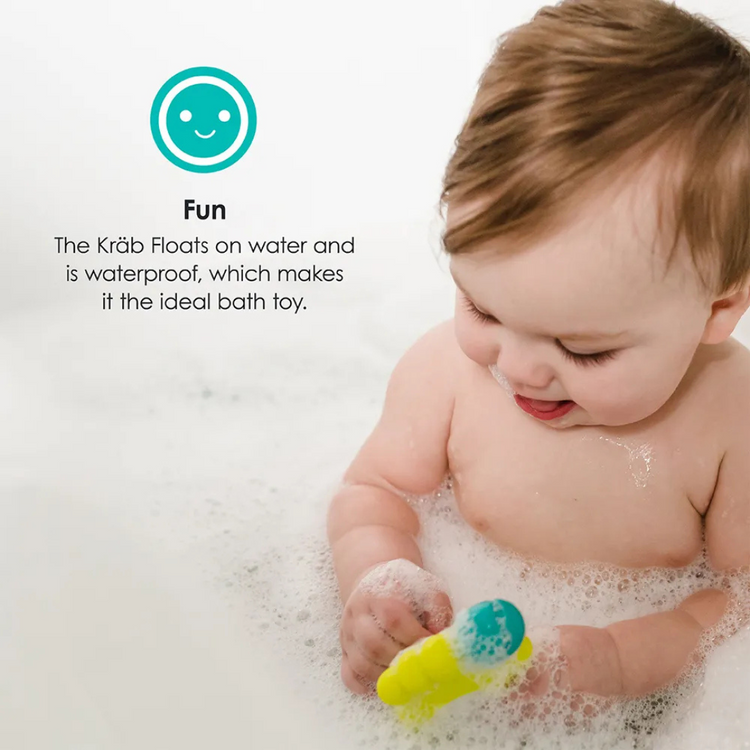 bbluv Krab 3-in-1 Thermometer & Bath Toy