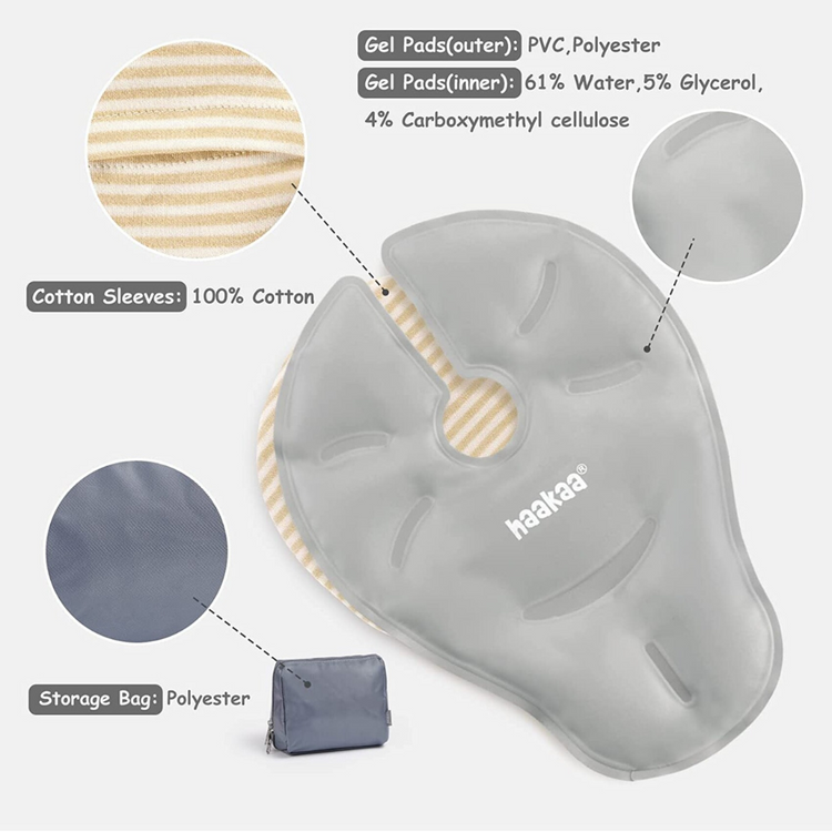 Haakaa Hot & Cold Reusable Breast Compression Pads