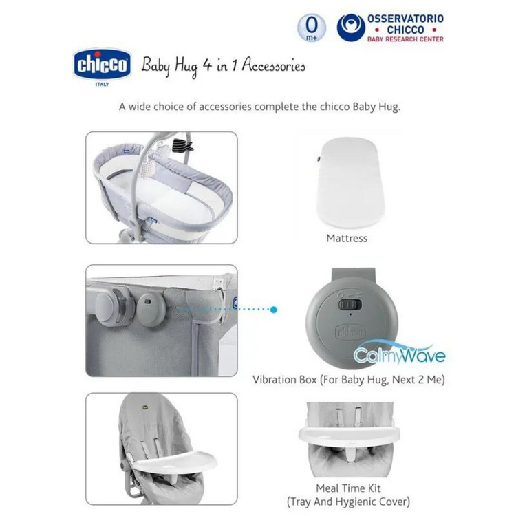 Chicco Vibration Box for Baby Hug Next2Me ( 0m+ )