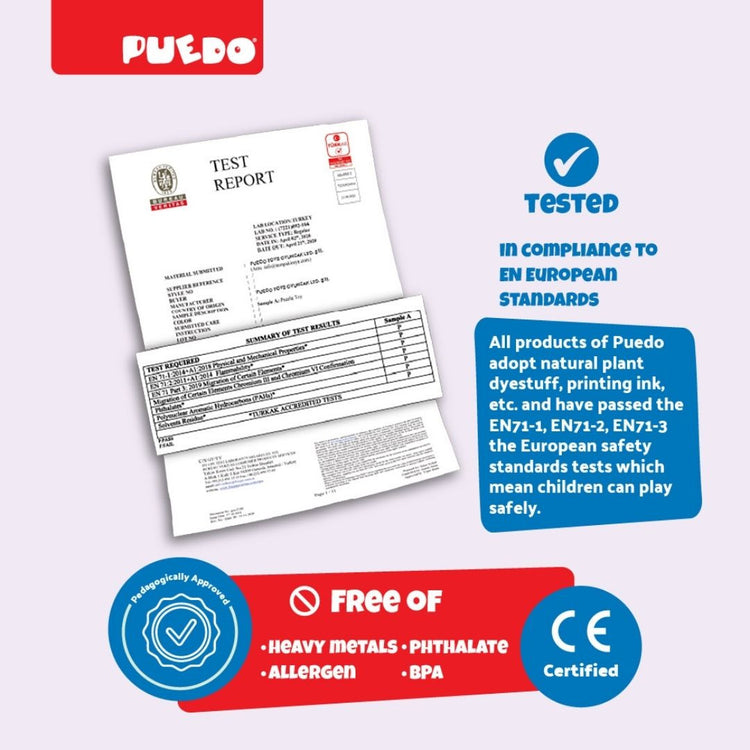 Puedo Magnetic Build a Monster (3Y+)