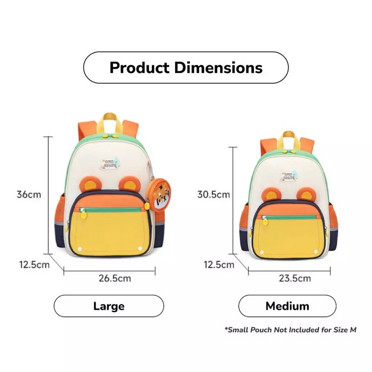 Sun Eight Flopz Ergonomic Preschool Kindergarten Bag